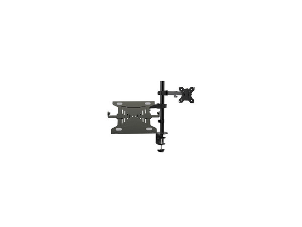 Soporte Klip Xtreme, Kit de Montaje de Escritorio a Monitor, Con Brazo Para Laptop, 32