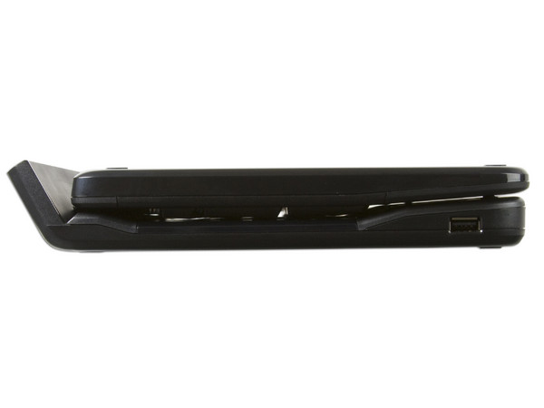 Logitech Alto Cordless eleva la pantalla de la computadora portátil y proporciona un teclado inalámbrico de tamaño estándar y un concentrador USB.