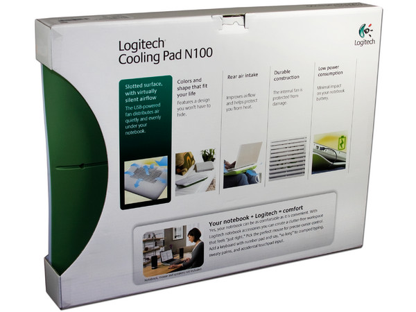 Base para Laptop con Ventilador Logitech Cooling Pad N100