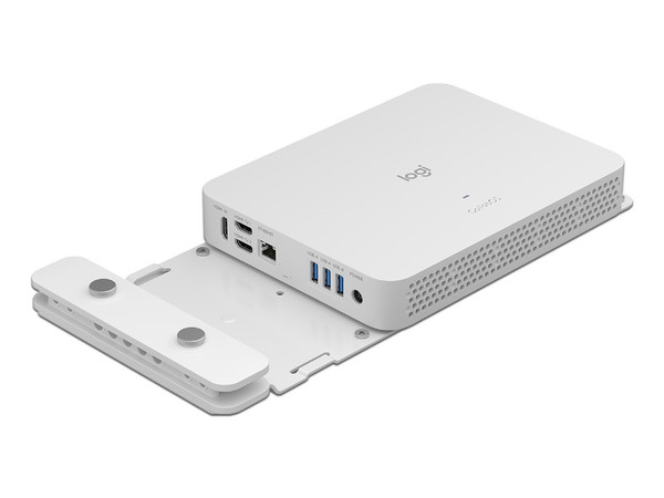Montaje para computadora de sala Logitech Mounting kit, Color Blanco.