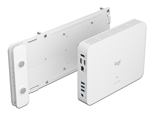 Montaje para computadora de sala Logitech Mounting kit, Color Blanco.