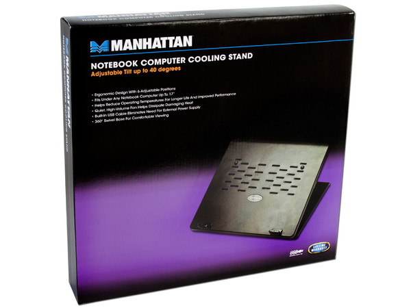 Base para Laptop con inclinación ajustable de 40° Manhattan