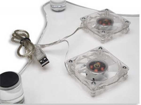 Soporte Ventilado p/Notebook con Luz