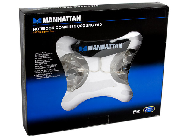 Base para Laptop con Ventilador Manhattan