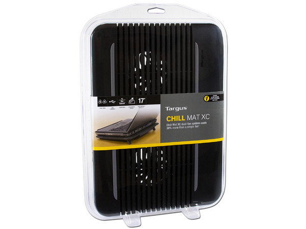 Base para Laptop Targus CHILL MAT XC con 2 Ventiladores para Laptop de hasta 17