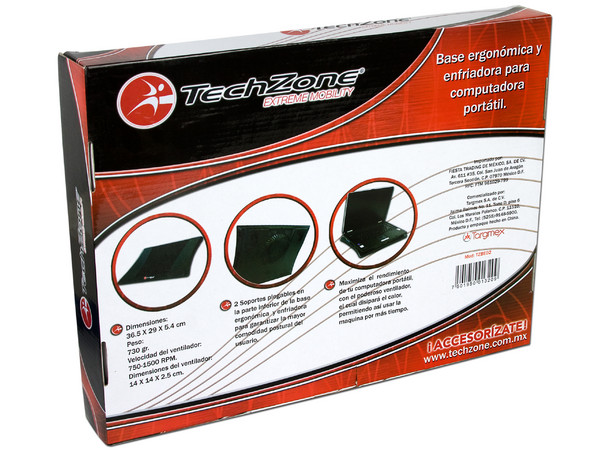 Base para Laptop con Ventilador TechZone