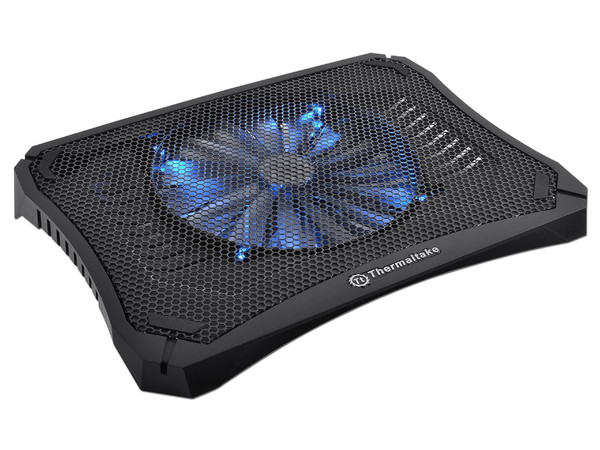 Base para Laptop Thermaltake Massive V20 con 1 Ventilador de 200mm con Led, para laptops de hasta 17