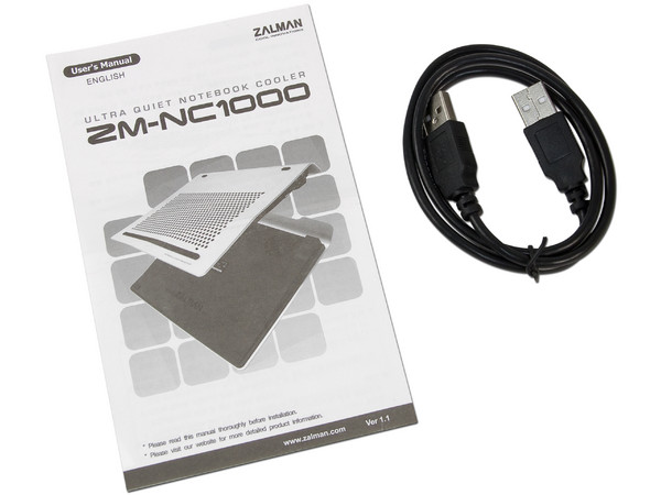 Base para Laptop Zalman ZM-NC-1000, 2 Ventiladores.