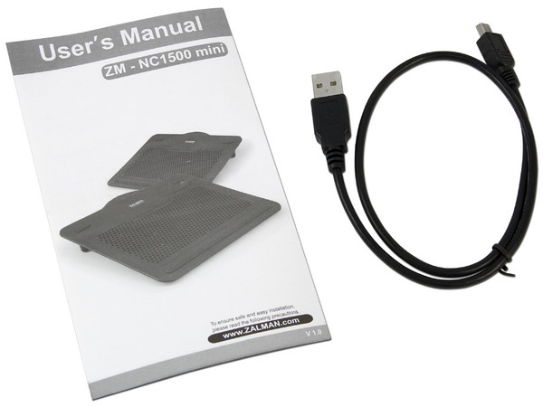 Base para Laptop Zalman ZM-NC1500 Mini, 1 Ventilador.
