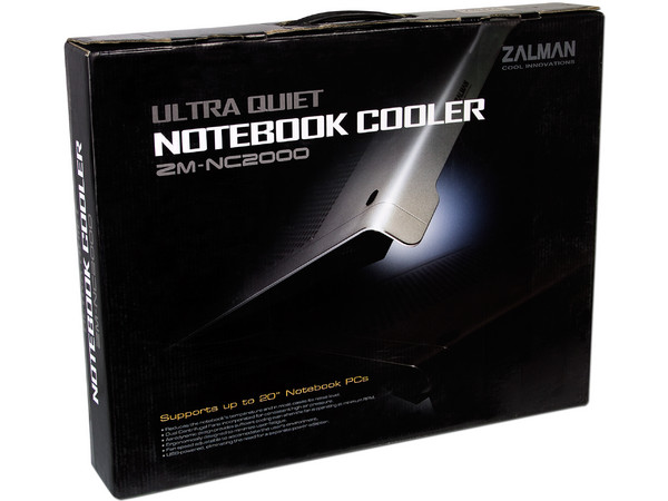 Base para Laptop Zalman ZM-NC-2000, 2 Ventiladores.