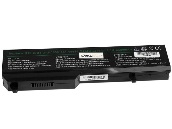 Batería OvalTech OTD1310, 6 Celdas de Li-ion para Dell Vostro 1310 y 1510.