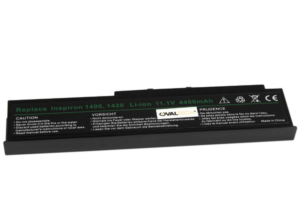 Batería OvalTech OTD1420, 6 Celdas de Li-ion para Dell Inspiron 1400 y Vostro 1400.