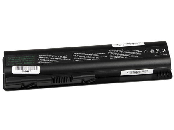 Batería OvalTech OTH0016,  12 Celdas de Li-ion para Hp CQ40, Pavilion DV4 y DV5.