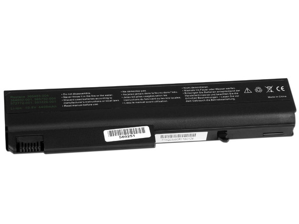 Batería OvalTech OTH6120, 6 Celdas de Li-ion para HP Compaq NX6120, NC6400 y 6510B.