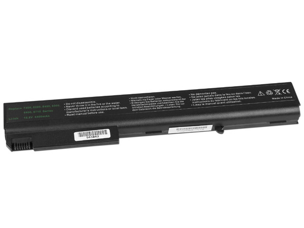 Batería OvalTech OTH7400, 6 Celdas de Li-ion para Hp Compaq NX7400, NC8200 y NW8200.