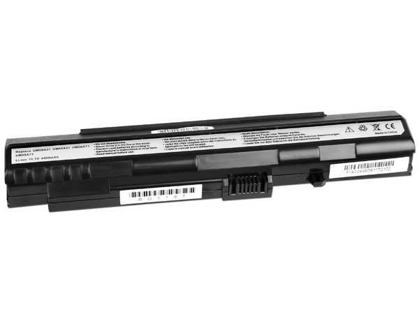 Batería OvalTech OTR0074, 6 Celdas de Li-ion para Acer Aspire One A110L y A150L.