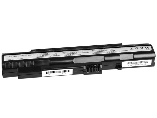 Batería OvalTech OTR0074-B, 6 Celdas de Li-ion para Acer Aspire One A110L y A150L.