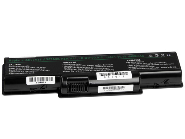 Batería OvalTech OTR4710, 6 Celdas de Li-ion para Acer Aspire 4710, 4720 y 4920.