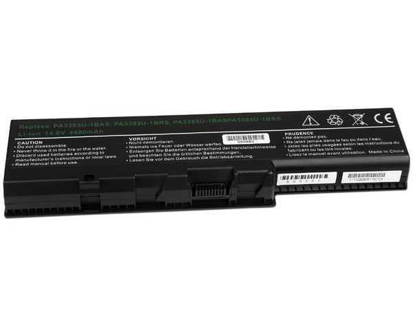 Batería OvalTech OTT3383, 8 Celdas de Li-ion para Toshiba Satellite A70, A75, P30 y P35.