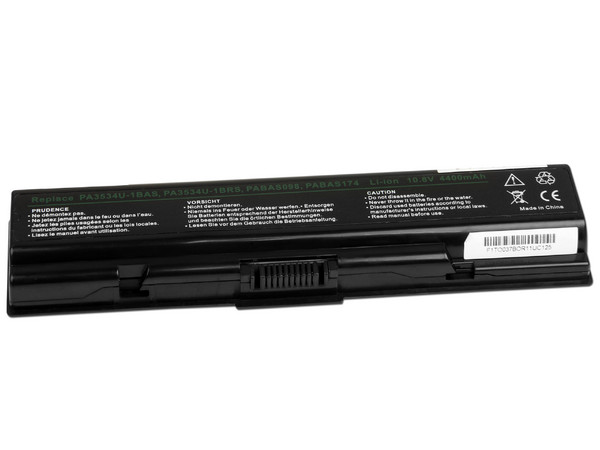 Batería OvalTech OTT3534, 6 Celdas de Li-ion para Toshiba Satellite A200, L200 y M205.