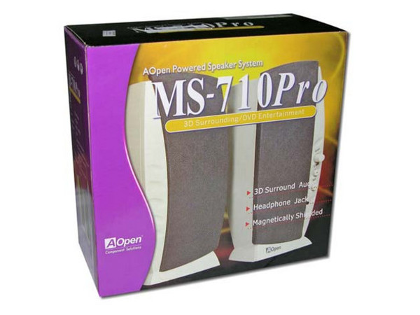 Bocinas Aopen MS-710 de 3W x 2 (RMS).