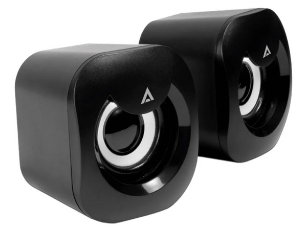 Bocinas ACTECK ESENCE BASIC AS215, 3.5mm. Color Negro