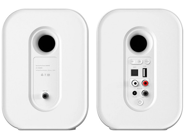Bocinas Inalámbricas Acteck Dynamic Exact BS650, 2.0, Bluetooth, UBS, Color Blanco.