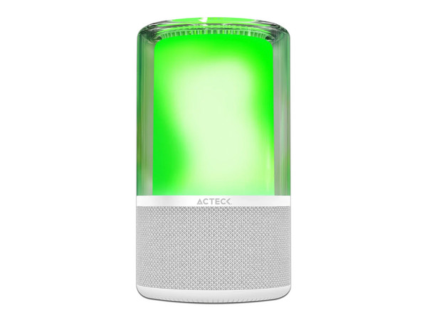 Bocina Acteck Glee Pure AP70, Bluetooth Recargable. Color Blanco 