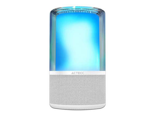 Bocina Acteck Glee Pure AP70, Bluetooth Recargable. Color Blanco 
