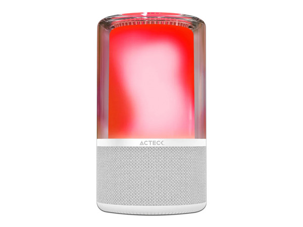 Bocina Acteck Glee Pure AP70, Bluetooth Recargable. Color Blanco 