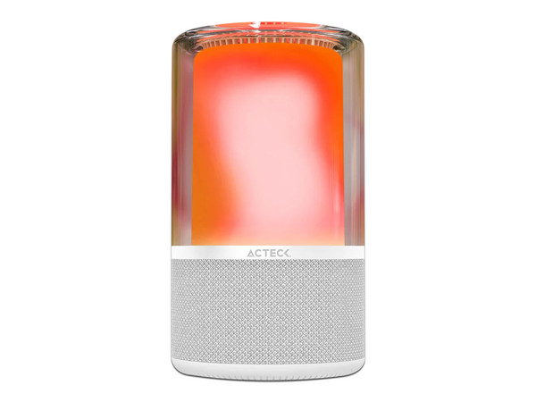 Bocina Acteck Glee Pure AP70, Bluetooth Recargable. Color Blanco 