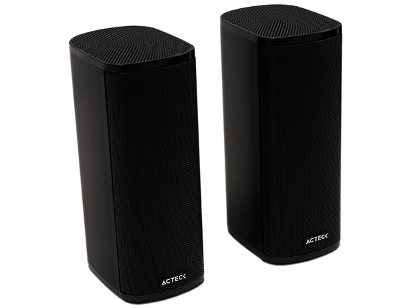 Sistema de Teatro en Casa Dynamic Stage BS700: Bluetooth 5.3 y HDMI ARC, Satélites traseros inalámbricos y Subwoofer, 5.1 Canales. Color Elite Negro.