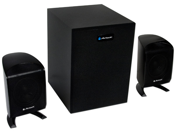 Bocinas Acteck AXF-400 2.1 de 1200 Watts PMPO