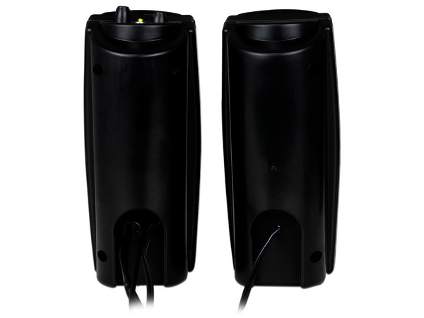 Bocinas Acteck Multimedia AX-2500 de 300 Watts PMPO, Color Negro.