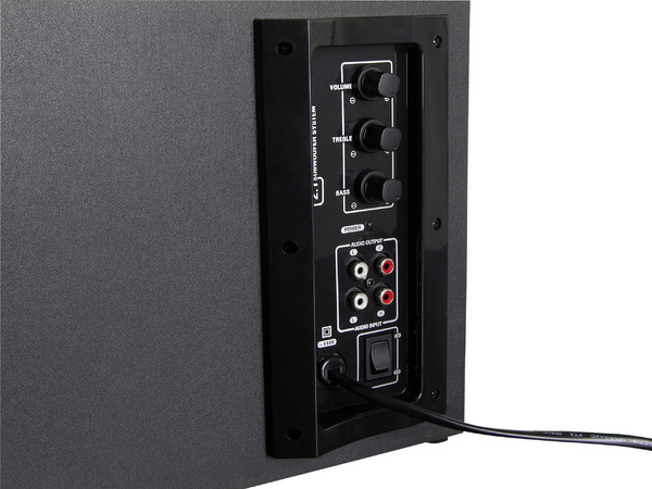 Bocinas Acteck Loudforce 700 con SubWoofer, Color Negro