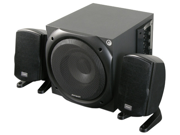 Bocinas Acteck Loudforce 700 con SubWoofer, Color Negro