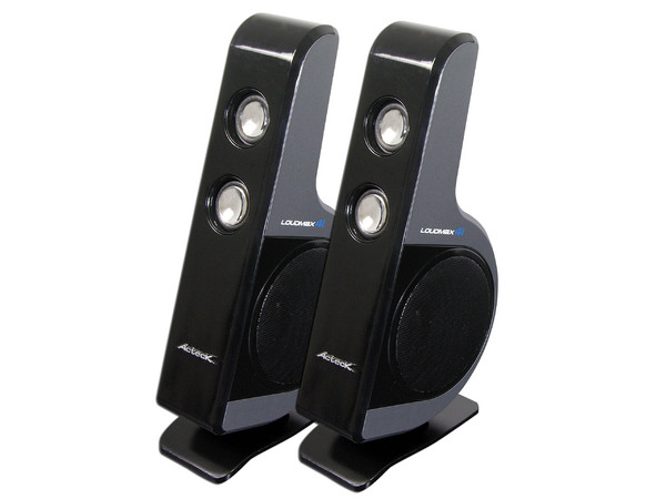 Bocinas Acteck Loudmax 4i 2.1 con SubWoofer, Color Negro