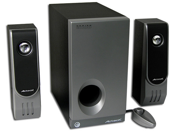 Bocinas Stereo SubWoofer Acteck AXS-3000