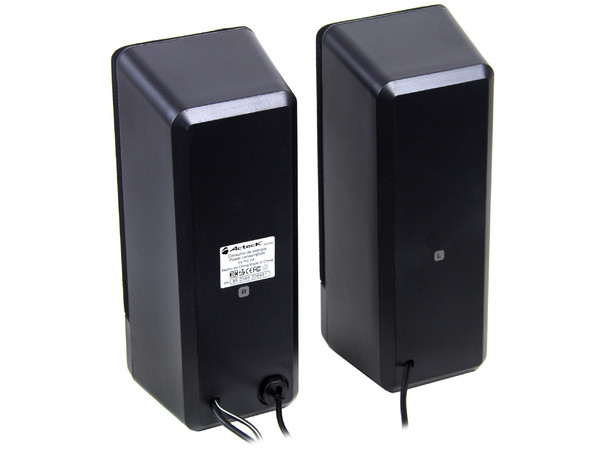 Bocinas Acteck Multimedia 2.0 AX-2550, USB.