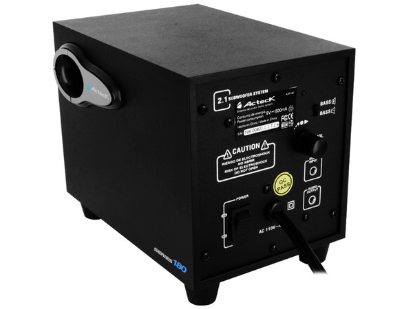 Bocinas Acteck AXF180 de 1000 Watts PMPO