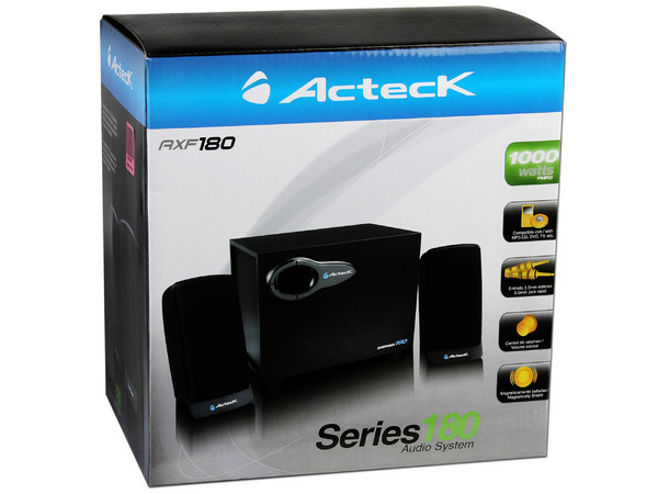 Bocinas Acteck AXF180 de 1000 Watts PMPO