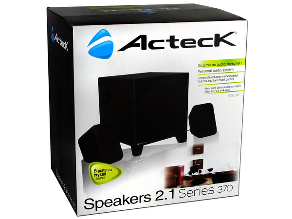 Bocinas Acteck AXF-370 Multimedia 2.1