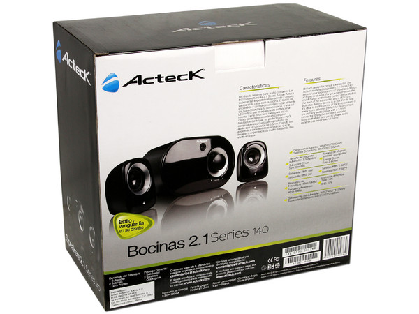 Bocinas Acteck AXF140 Multimedia 2.1