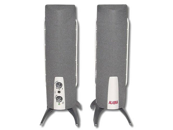 Bocinas Stereo Alaska AK-2000 de 2W RMS