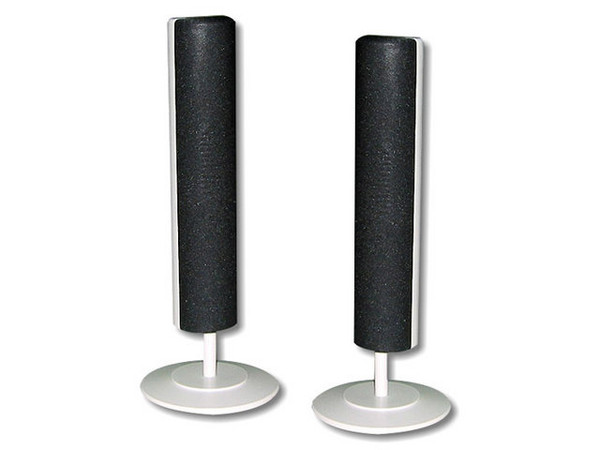 Bocinas Alaska AK-801 de 6 Watts, Color Gris con Negro