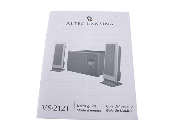 Bocinas Altec Lansing VS2121, 2.1 de 3 piezas