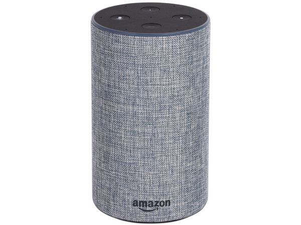 Bocina inteligente Amazon Echo 2da Generación, con asistencia de voz Alexa, Wi-Fi, 3.5mm, Color Gris.