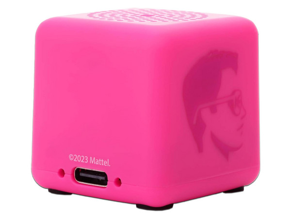 Bocina Inalámbrica Portátil Bitty Boomers BBOXBARBIE5, Bluetooth. Edición Barbie y Ken Bitty Box.
