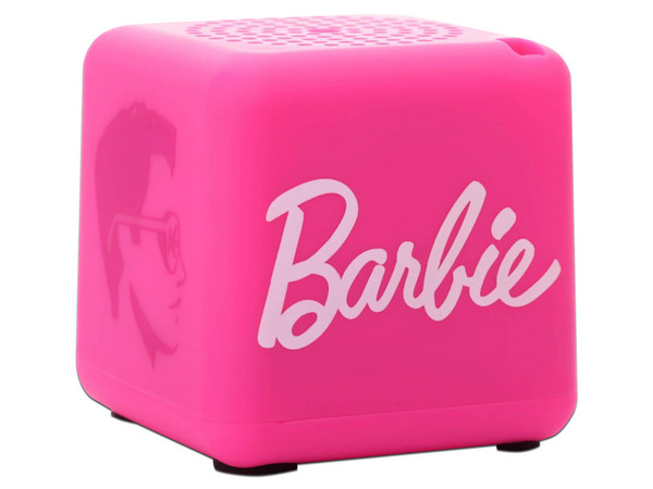 Bocina Inalámbrica Portátil Bitty Boomers BBOXBARBIE5, Bluetooth. Edición Barbie y Ken Bitty Box.
