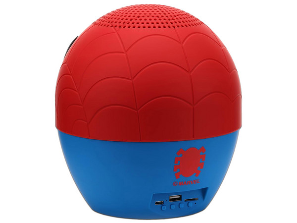 Bocina Inalámbrica Portátil Bitty Boomers BITTY8SPIDER, Bluetooth 5.0. Edición Spider Man.